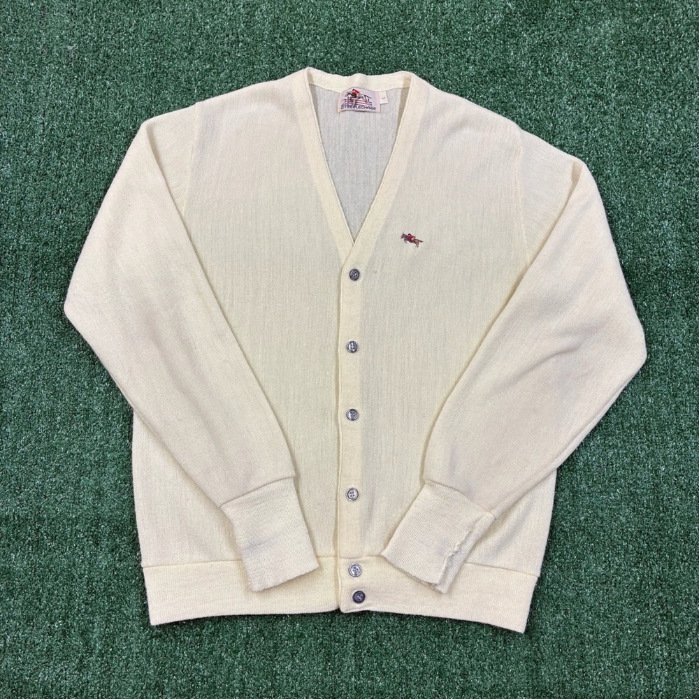 Vintage 1970's Steeplechase Cardigan Sweater